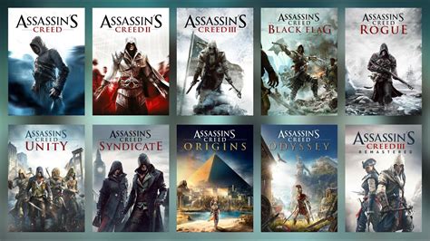 all assassin's creed games in order.